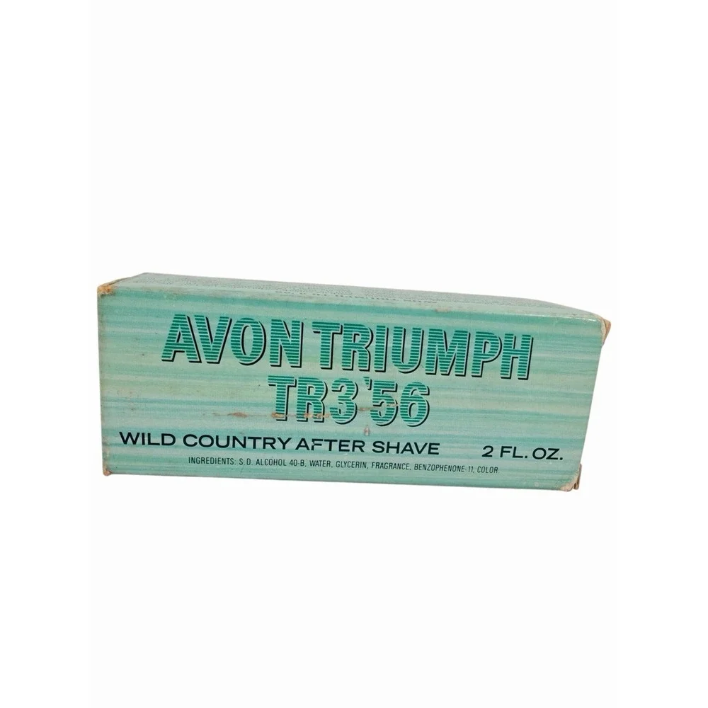 Avon Triumph TR3 1956 Wild Country After Shave Decanter